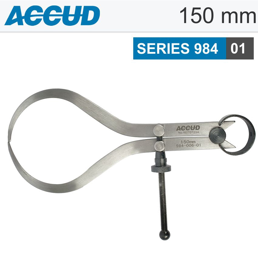 Accud Outside Spring Caliper 150Mm Range 0-140Mm