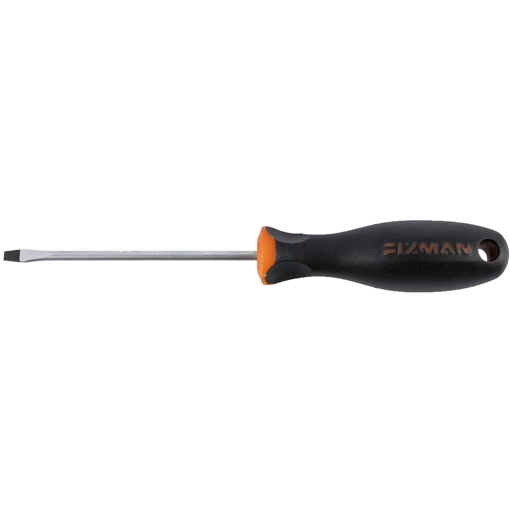 Fixman Fixman S/Driver Slotted 3X0.5X75Mm Crv With Ergonomic Handle