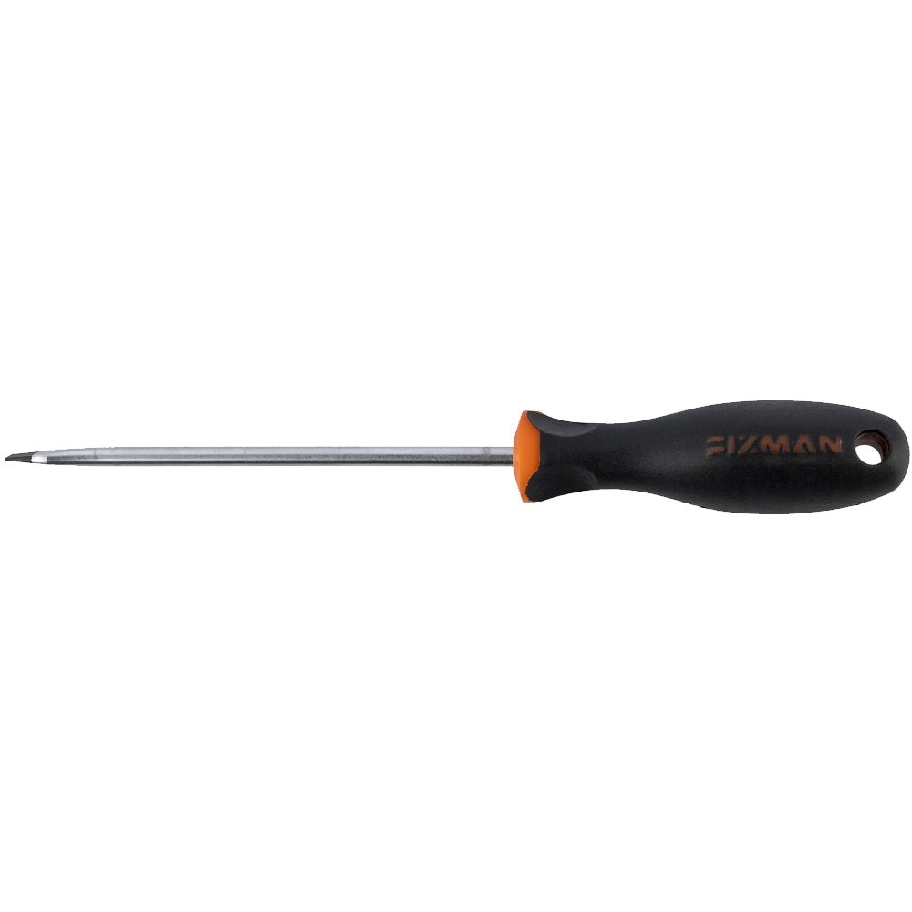 Fixman Fixman S/Driver Slotted 4X0.8X100Mm Crv With Ergonomic Handle