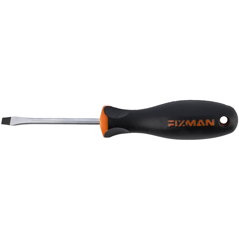 Fixman Fixman S/Driver Slotted 5.5X1X75Mm Crv With Ergonomic Handle