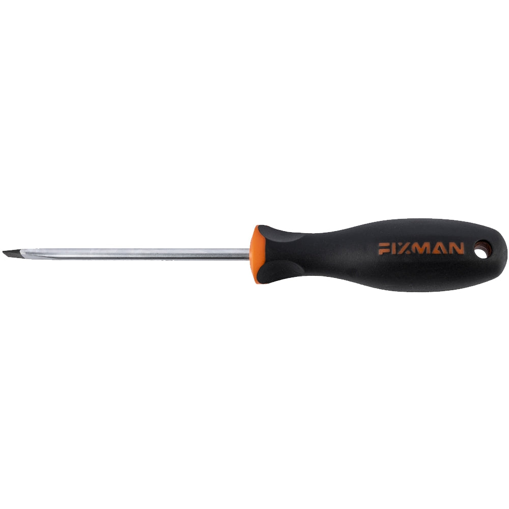 Fixman Fixman S/Driver Slotted 5.5X1X100Mm Crv With Ergonomic Handle