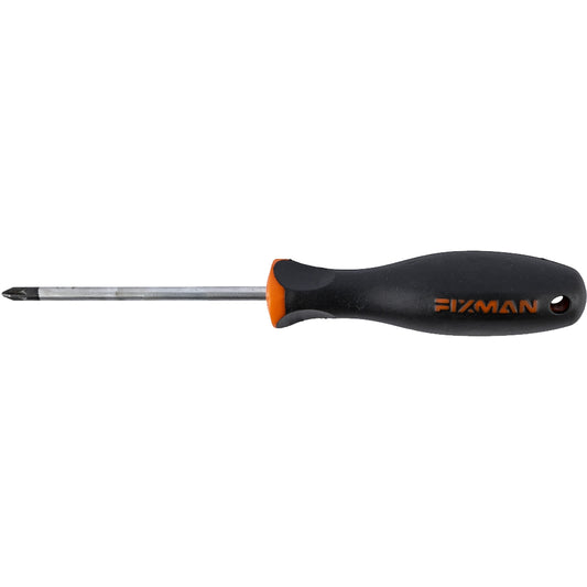 Fixman Fixman S/Driver Pozi  Pz3  8X150Mm Crv With Ergonomic Handle