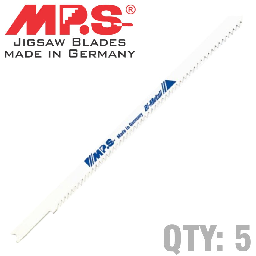 Mps Jigsaw Blade Metal Long Univ.13Tpi