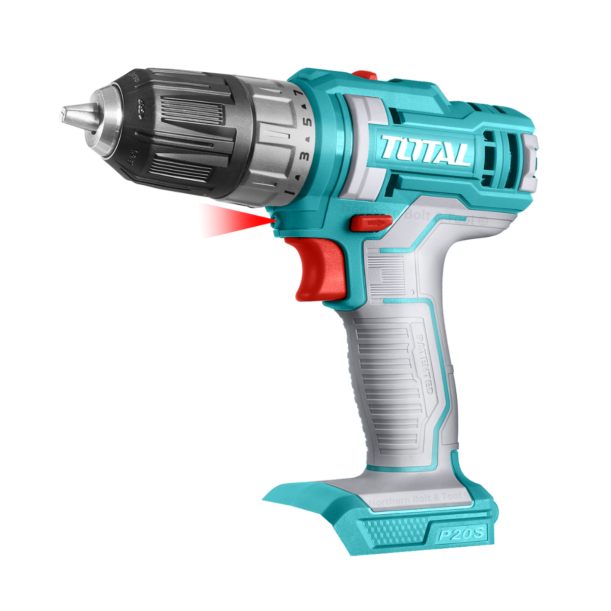 Total Cordless Drill LI-Ion 20V (Unit only) TDLI200515