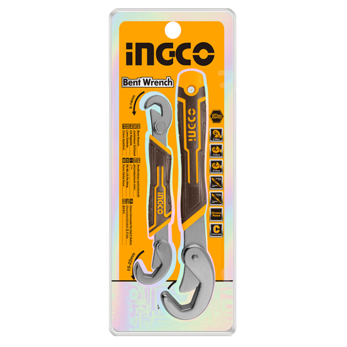 Ingco Bent Wrench Set 2pcs (9-32mm) HBWS09328