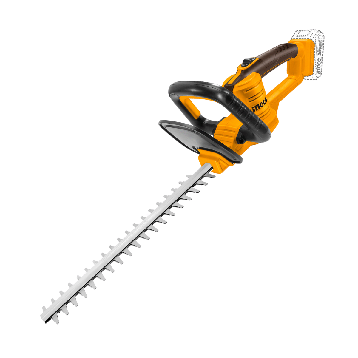 Ingco Cordelss Hedge Trimmer 20V (Battery And Charger Not Included) CHTLI20018