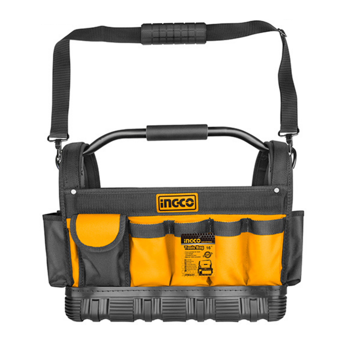 Ingco Tool Bag 16" with hard bottom HTBGL01