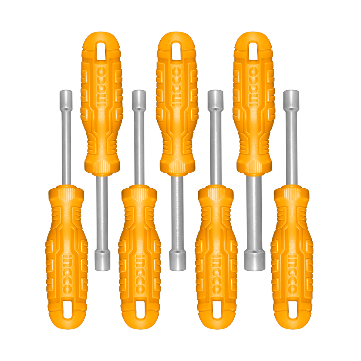 Ingco Screwdriver / Nut Screwdriver Set - (7 Piece) HKNSD0701