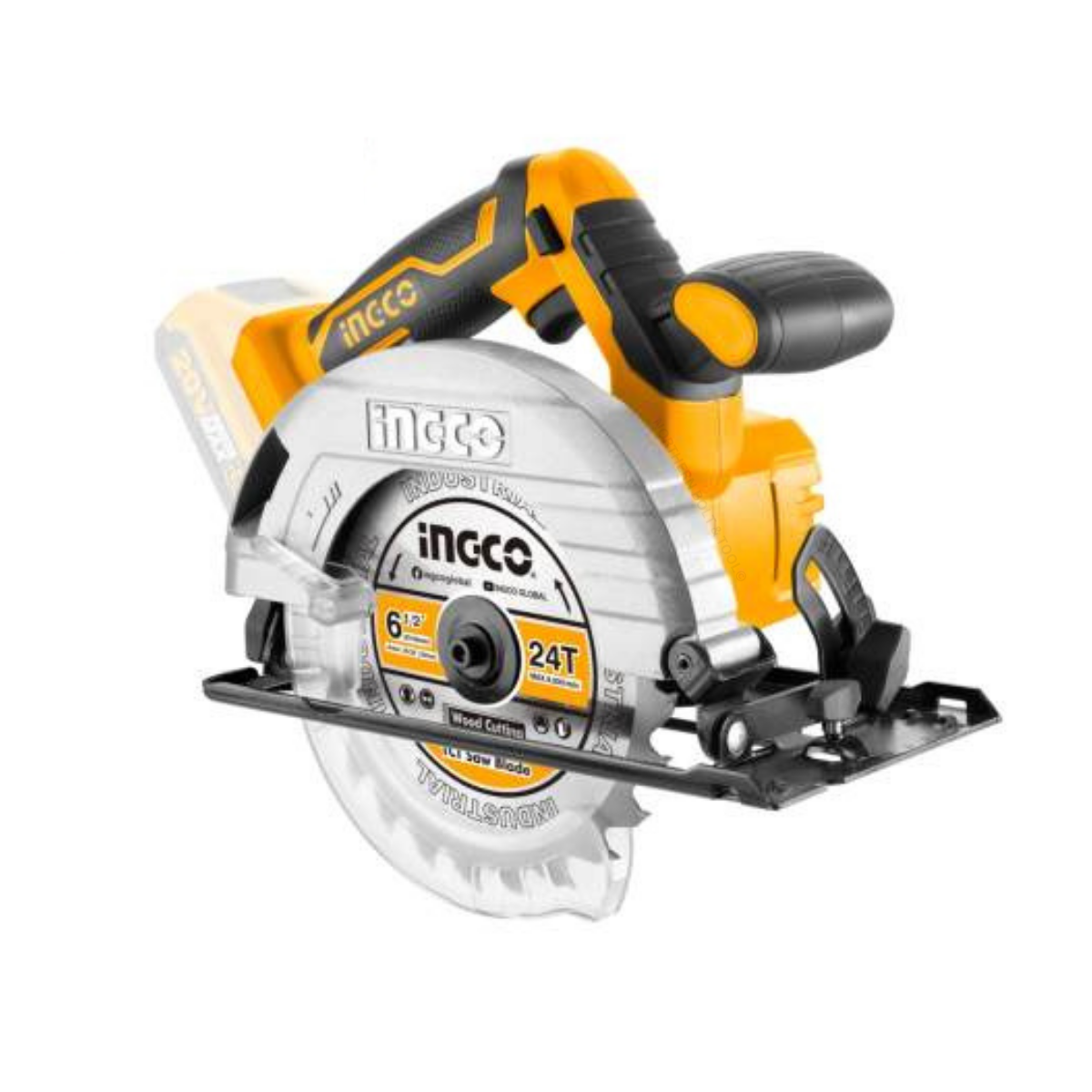 Ingco Cordless Circular Saw 165mm 20v P20S - Tool Only CSLI1651