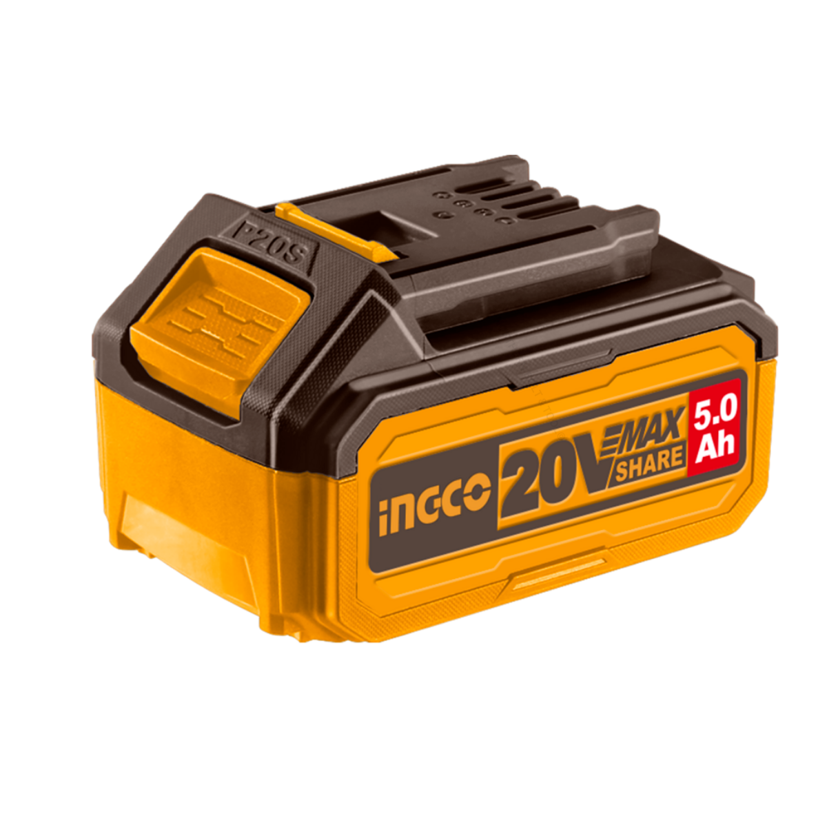 Ingco 5Ah Spare Battery 20V P20S For All Ingco Cordless Tools FBLI20031