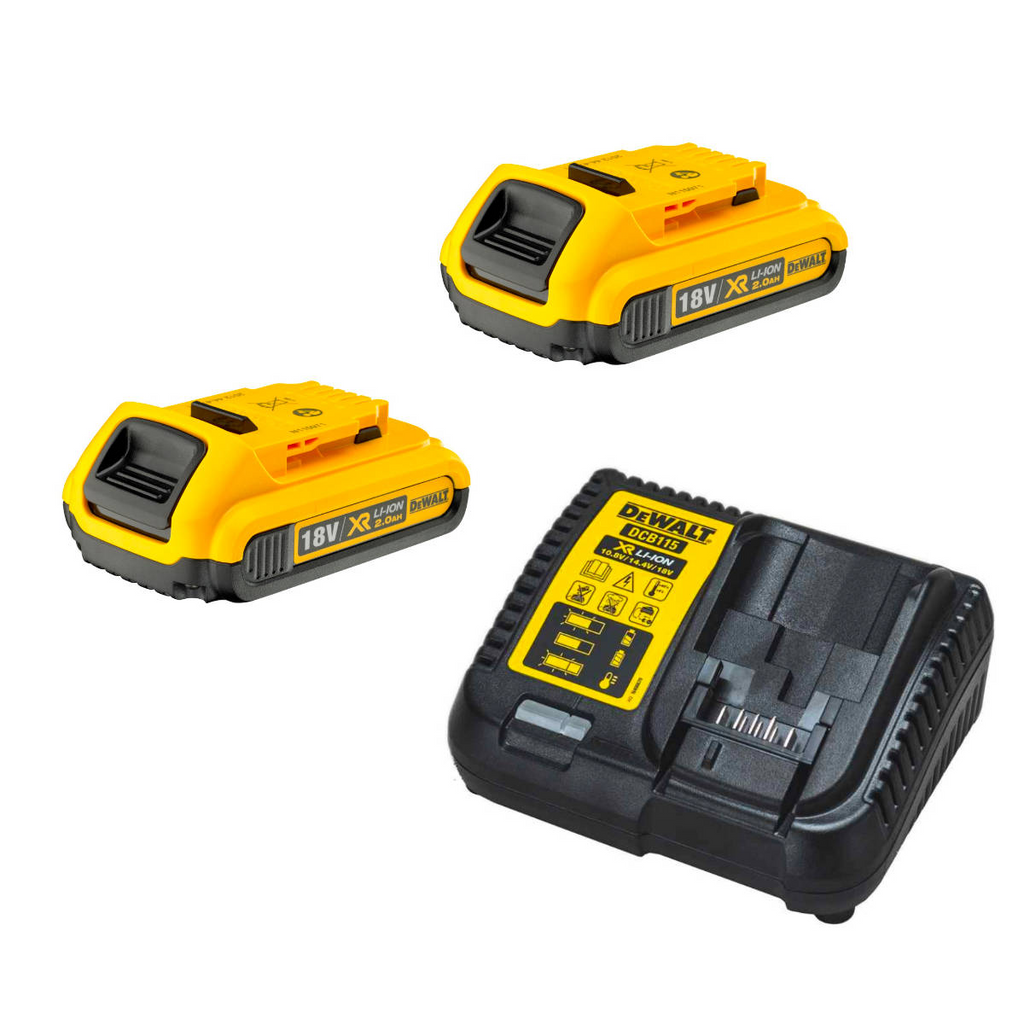 Dewalt 2Ah 18V XR Lithium-Ion Battery Kit with Charger – Northern Bolt ...