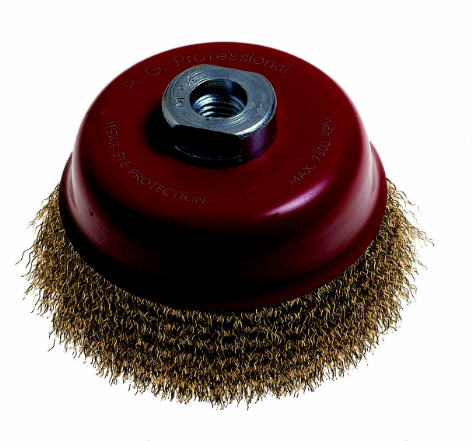 Pg Wire Cup Brush 120Mm X 14M