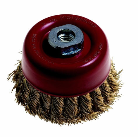 Pg Wire Cup Brush Knotted 65Mm14M