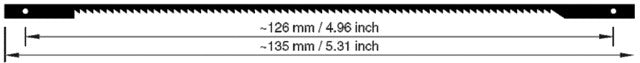 Tork Craft Scroll Saw Bl.10Tpi W/Pins 6/Pack