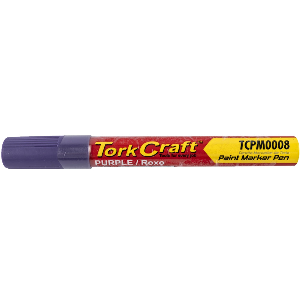 Tork Craft Paint Marker Pen 1Pc Purple Bulk