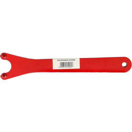 Tork Craft Pin Spanner 35X5Mm Red For Angle Grinder