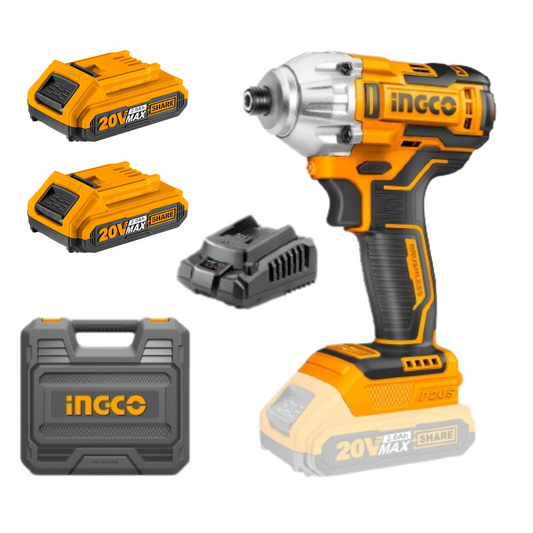 Ingco Cordless Impact Driver Drill 20V 170NM