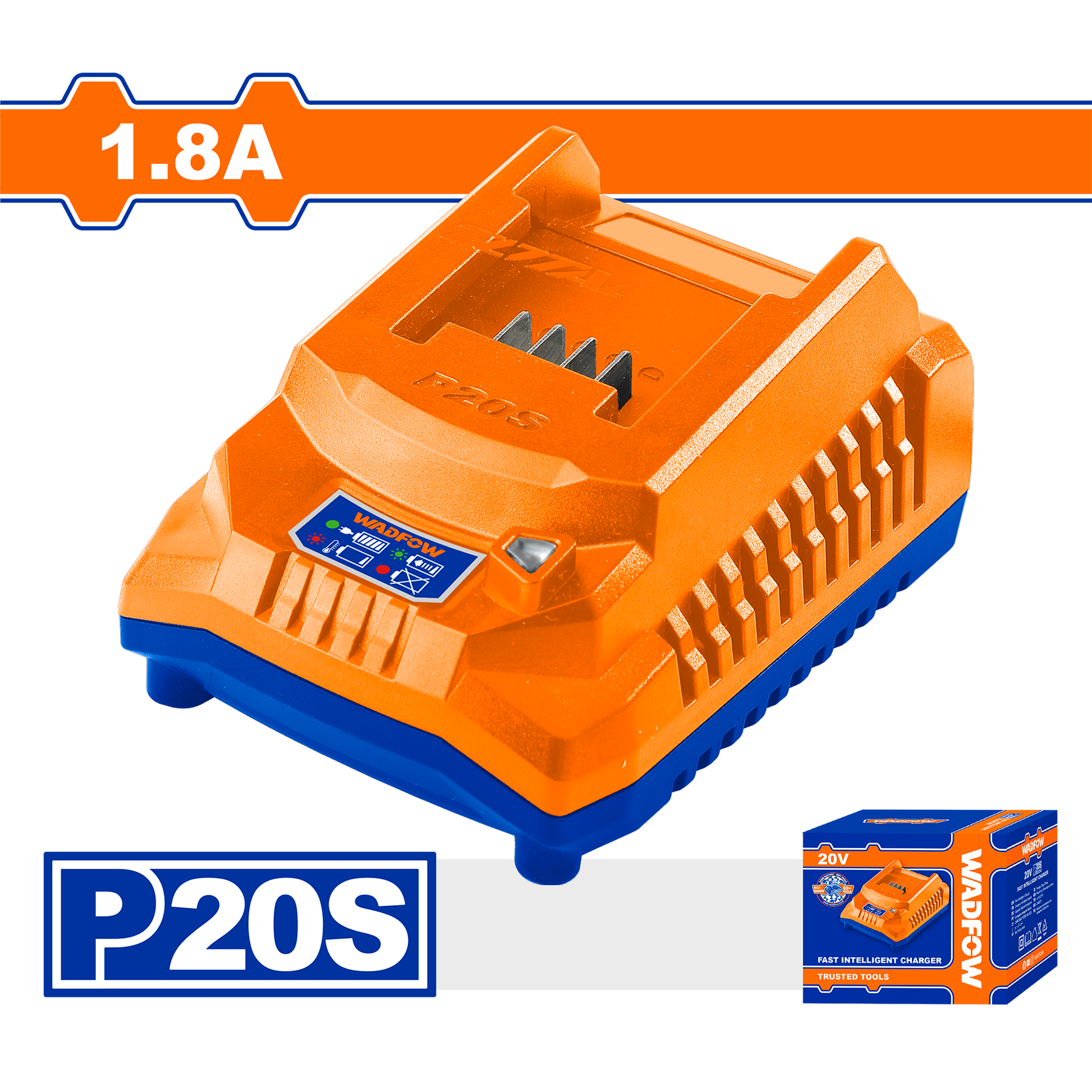 Wadfow P20S battery charger WFCP518