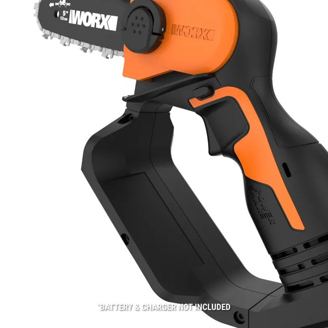 WORX One Handed Chainsaw Cordless 12CM 20V | Tool Only