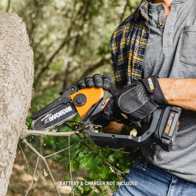 WORX One Handed Chainsaw Cordless 12CM 20V Tool Only Northern Bolt Tool