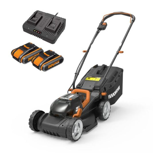 WORX Cordless Lawn Mower 34cm 40V | KIT