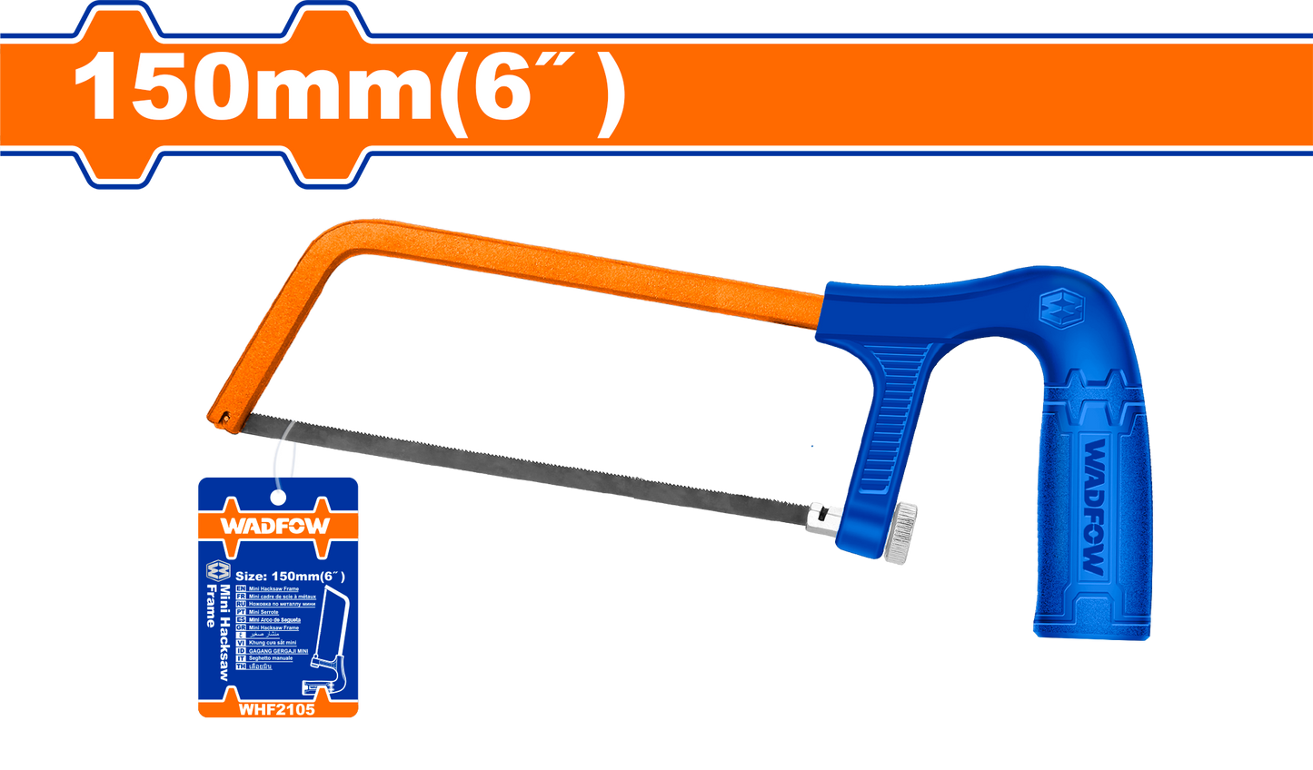 Wadfow Mini hacksaw frame 150mm WHF2105