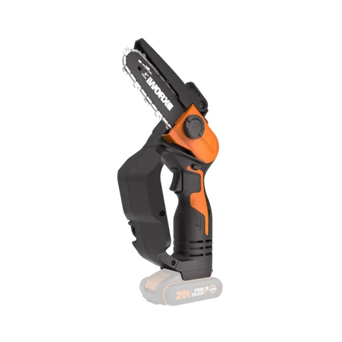 WORX One Handed Chainsaw Cordless 12CM 20V | Tool Only