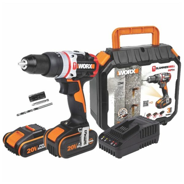 WORX Slammer Hammer Drill 20V | KIT