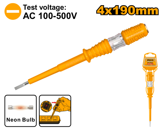 Ingco Test Pencil 4 X 190mm
