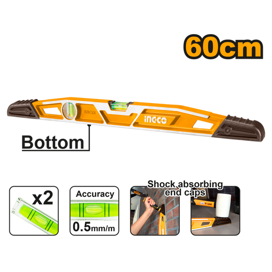 Ingco Heavy Duty Mason's Level 60cm