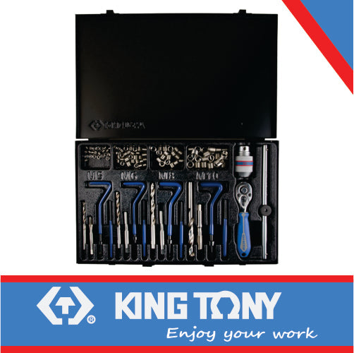 King Tony Threaded Coil Insert Repair Kit