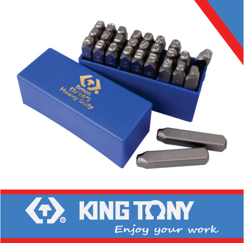 King Tony Punch Set Letter 5Mm A-Z