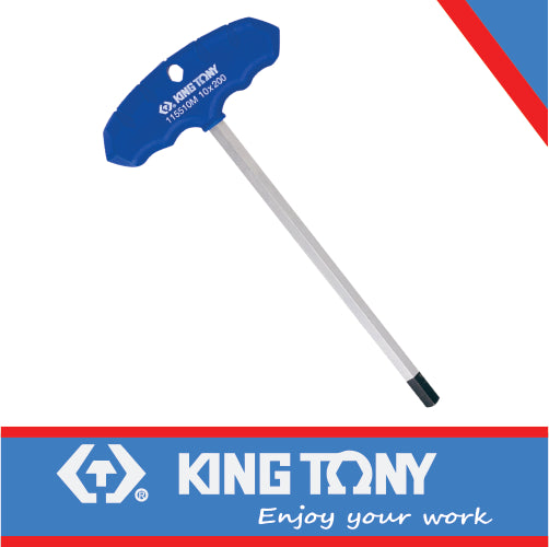 King Tony T-Type Hex Wrench - 10X100Mm