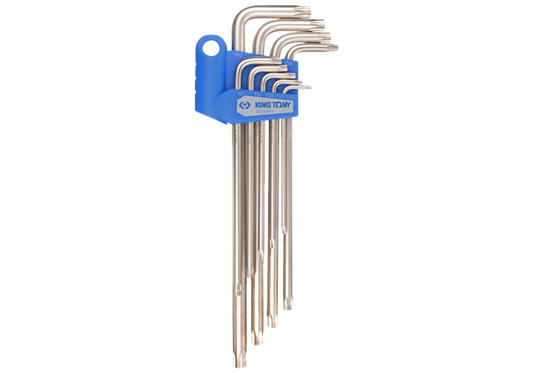 King Tony Torx Key Set 9Pc L Type T10-T50 Extra Long freeshipping - Africa Tool Distributors