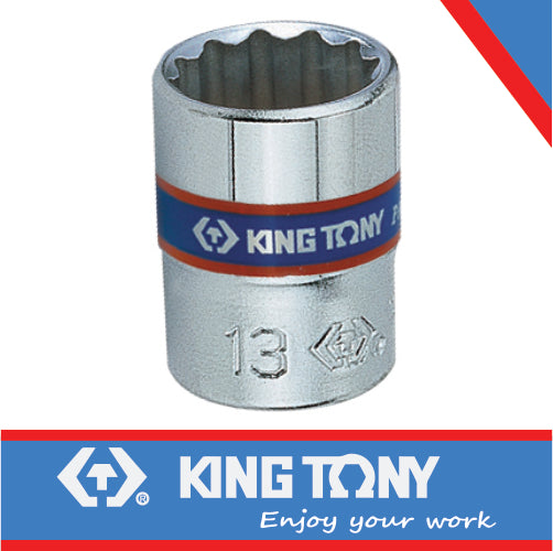 King Tony Socket Standard 1/4" X 4Mm 12P