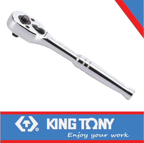 King Tony Ratchet 1/4" Quick Release Reversible 140Mm