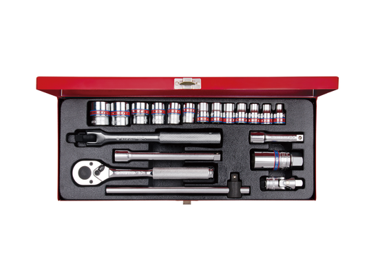 King Tony Socket Set 3/8"Dr Imperial 1/4"-7/8" 12P freeshipping - Africa Tool Distributors