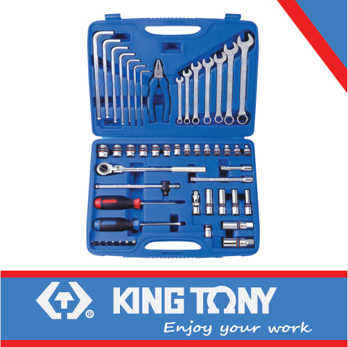 King Tony Socket Set 3/8" 50Pcs Combination