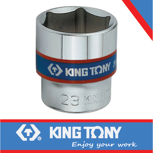 King Tony Socket Standard 3/8" X 19Mm 6P