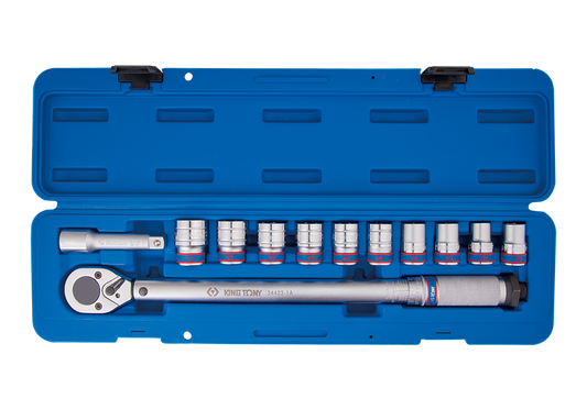 King Tony Torque Wrench Set 1/2" Dr 13-24nw 12 PCS