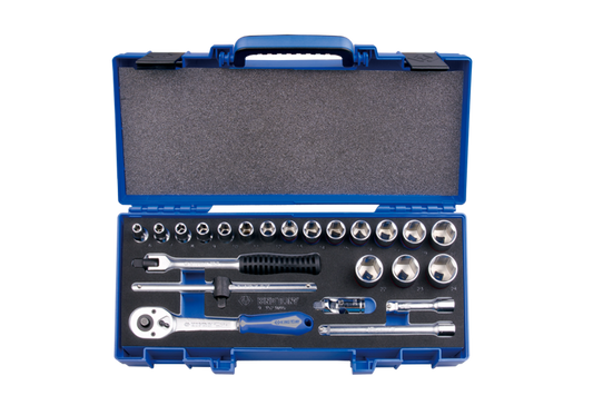 King Tony Socket Set 3/8"Dr In Eva Foam 6- 24 Mm 23 Pieces freeshipping - Africa Tool Distributors