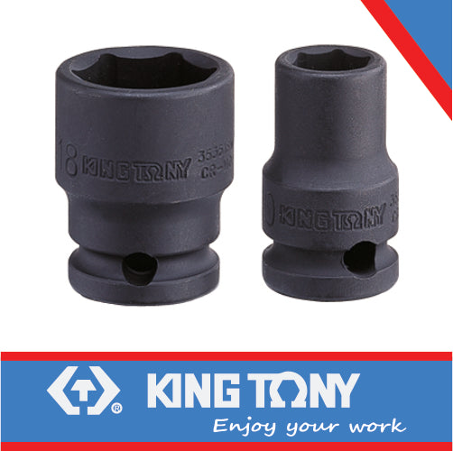 King Tony Socket Standard Impact 3/8" X 8Mm