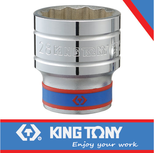 King Tony Socket Standard 1/2" X 18Mm 12P