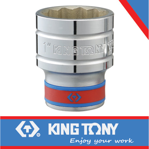 King Tony Socket Standard 1/2" X 15/32" 12P