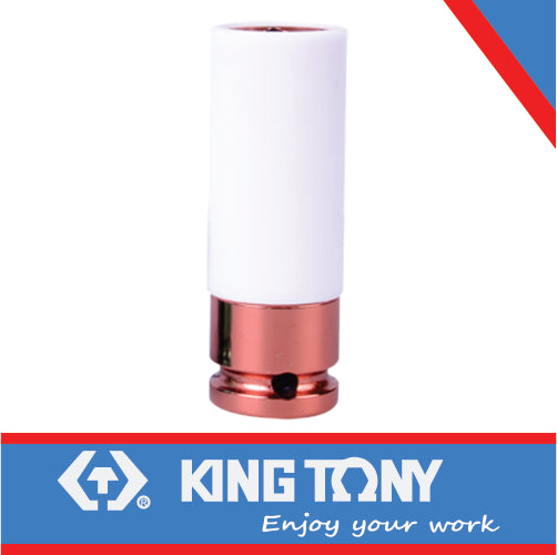 King Tony Socket 1/2" Impact Deep Rubber Cover 21Mm