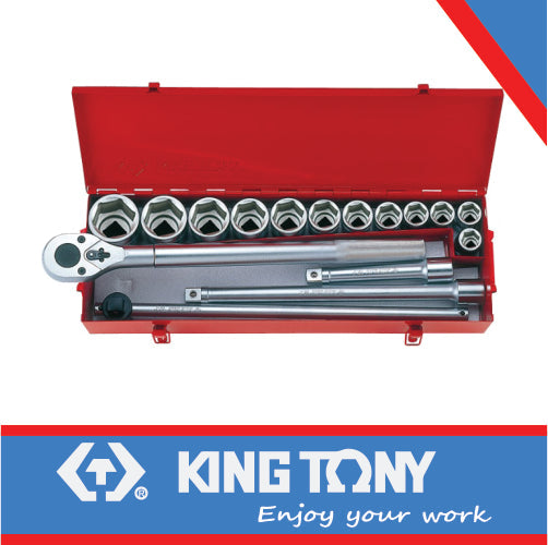 King Tony Socket Set 16Pc 3/4" 21-50Mm 6P