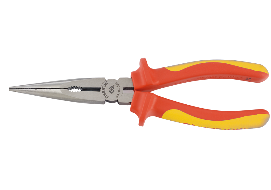 King Tony  Long Nose Pliers 200Mm Vde 1000V freeshipping - Africa Tool Distributors