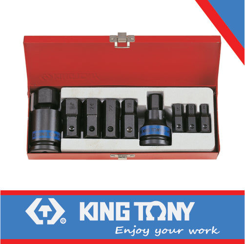 King Tony Socket Set Hex 11Pc 3/4" Impact 10-32Mm