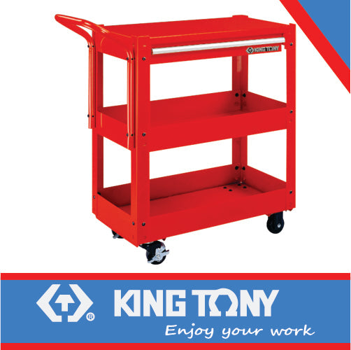 King Tony Tool Trolley 1 Draw Ball Bearing Slides