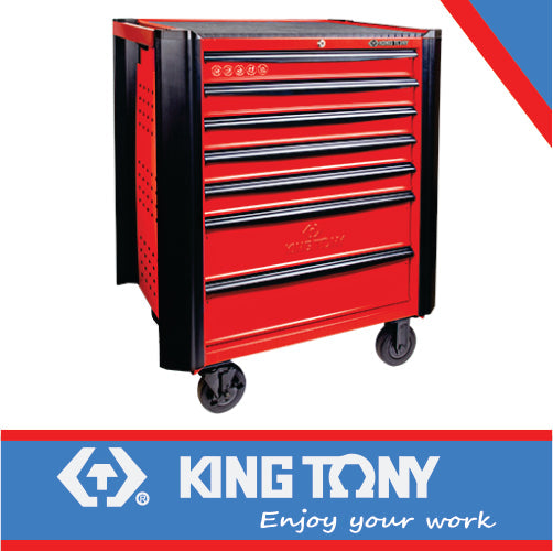 King Tony Tool Trolley 7 Draw